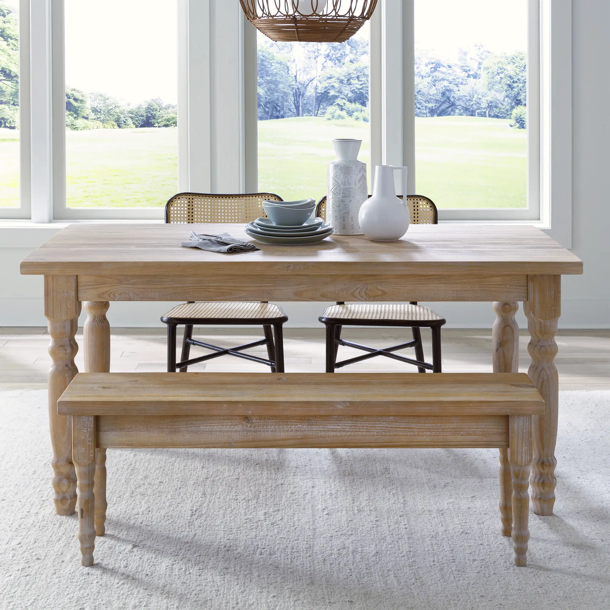 Valerie Solid Wood Bench - Image 18
